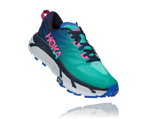 Dazzling Blue / Atlantis Hoka One One Mafate Speed 3 Women's Trail Running Shoes | HCUSRYW-65